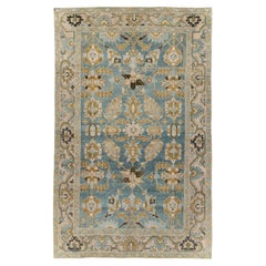 Mid-20th Century Persian Malayer Accent Rug