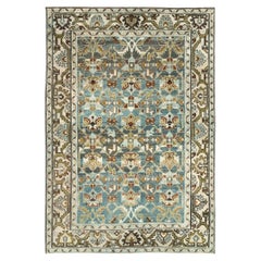 Mid-20th Century Persian Malayer Accent Rug