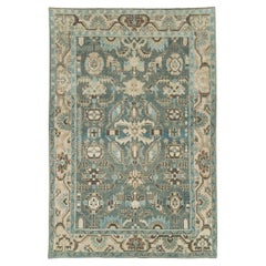 Mid-20th Century Persian Malayer Accent Rug