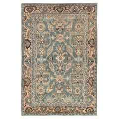 Mid-20th Century Persian Malayer Accent Rug