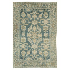 Mid-20th Century Persian Malayer Accent Rug