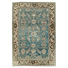 Mid-20th Century Persian Malayer Accent Rug
