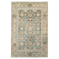 Mid-20th Century Persian Malayer Accent Rug