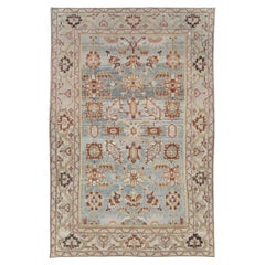 Mid-20th Century Persian Malayer Accent Rug