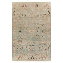 Mid-20th Century Persian Malayer Accent Rug