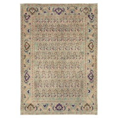 Mid-20th Century Persian Malayer Accent Rug