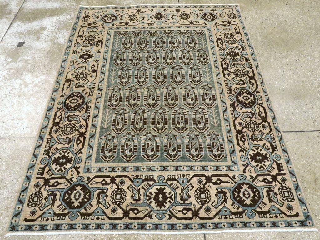 blue rug