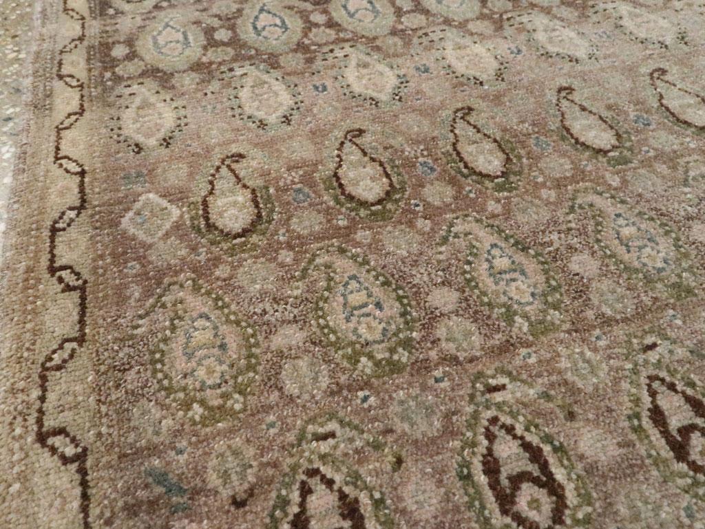 Persiano Tappeto persiano Malayer della metà del XX secolo in vendita