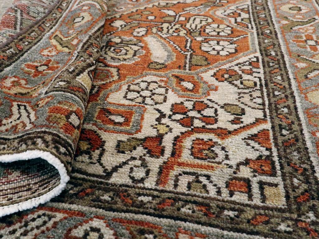 Persischer Malayer-Würfelteppich aus der Mitte des 20. (Wolle) im Angebot
