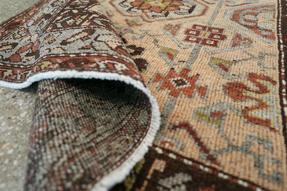 Persischer Malayer-Würfelteppich aus der Mitte des 20. (Wolle) im Angebot