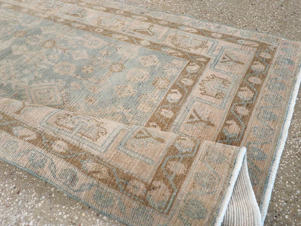 Laine Tapis persan Malayer du milieu du 20e siècle en vente
