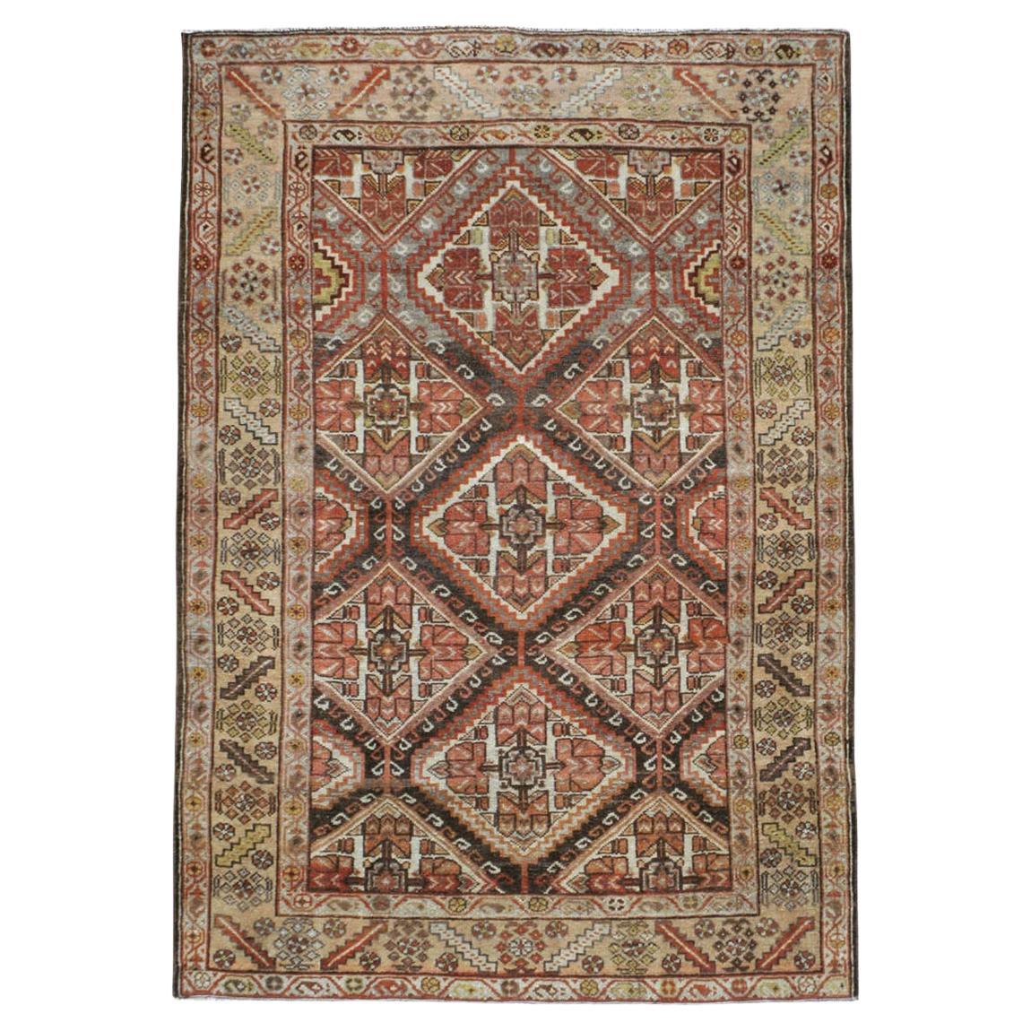 Tapis persan Malayer du milieu du 20e siècle