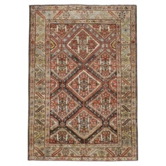 Tapis persan Malayer du milieu du 20e siècle