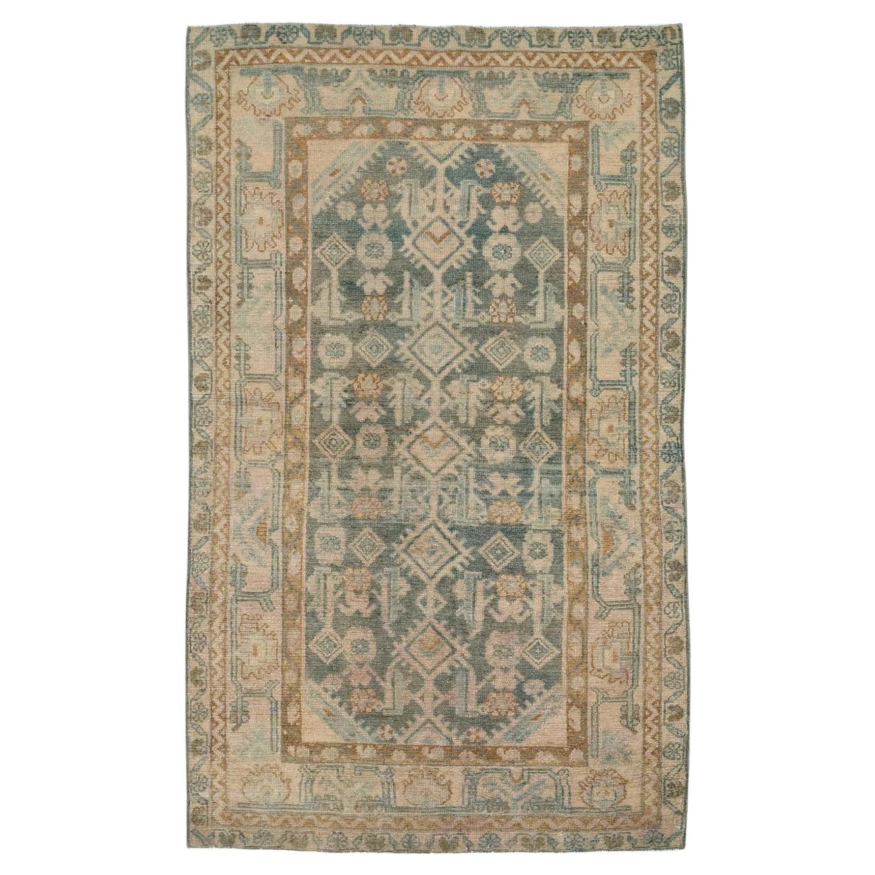 Tapis persan Malayer du milieu du 20e siècle