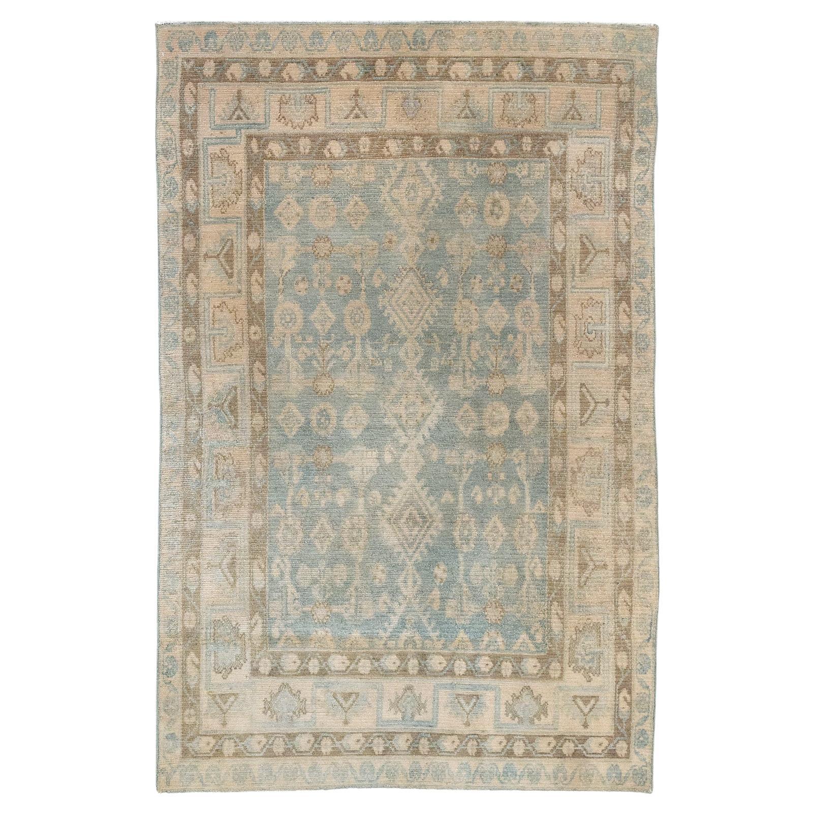 Tapis persan Malayer du milieu du 20e siècle