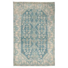Mid-20th Century Persian Malayer Throw Rug