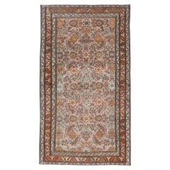 Mid-20th Century Persian Malayer Throw Rug