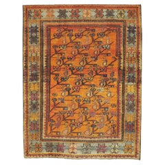 Mid-20th Century Persian Malayer Throw Rug