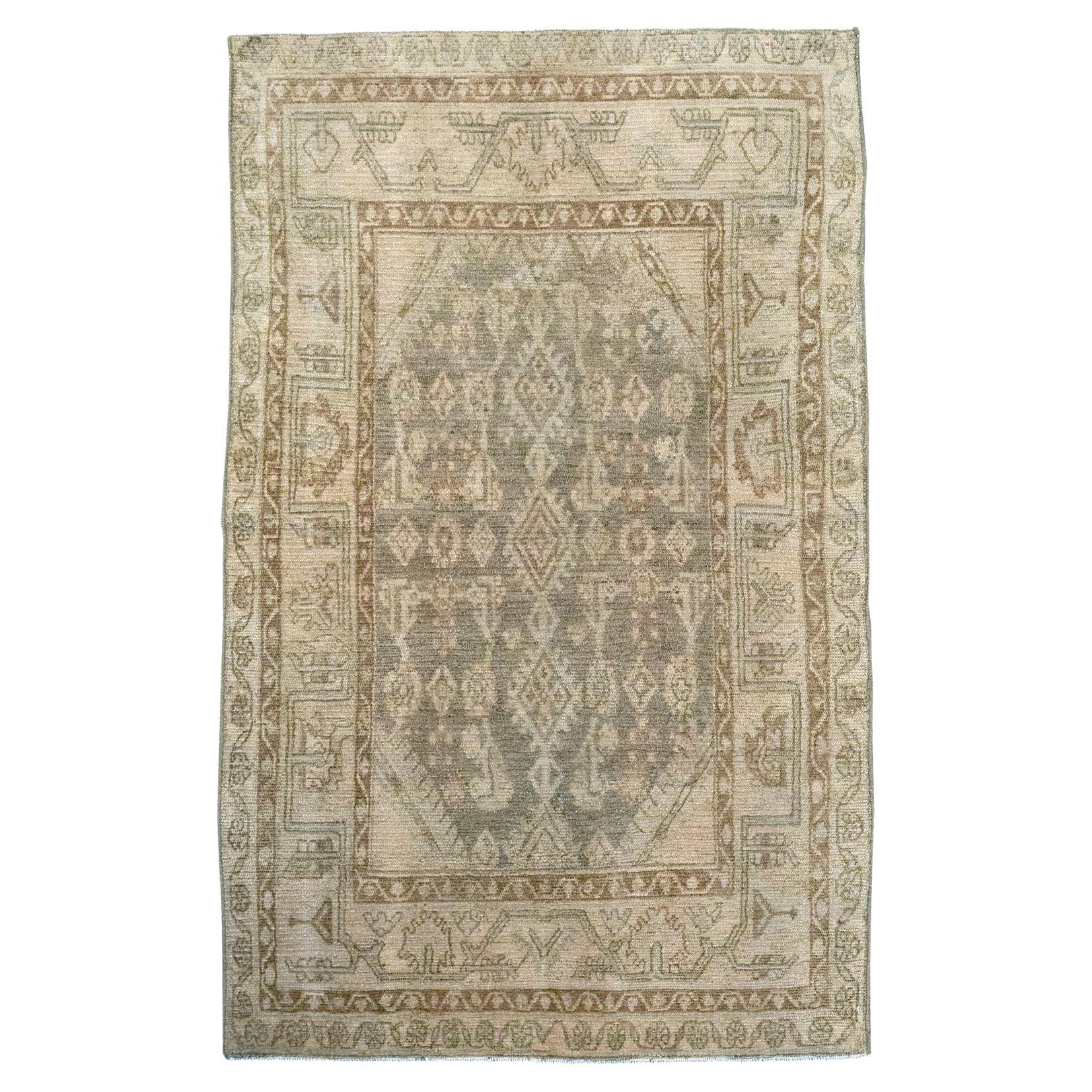 Tapis persan Malayer du milieu du 20e siècle en vente