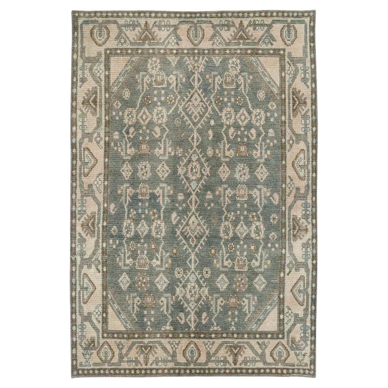 Tapis persan Malayer du milieu du 20e siècle