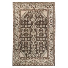 Mid-20th Century Persian Malayer Throw Rug