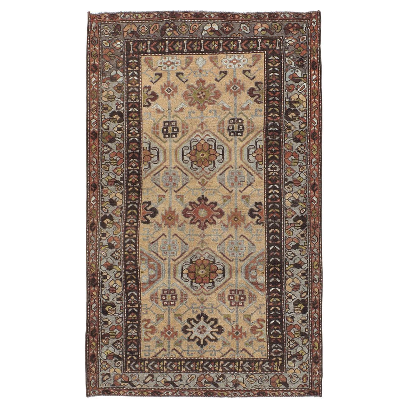 Tapis persan Malayer du milieu du 20e siècle