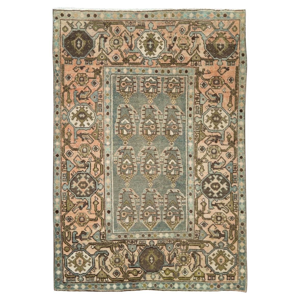 Tapis persan Malayer du milieu du 20e siècle