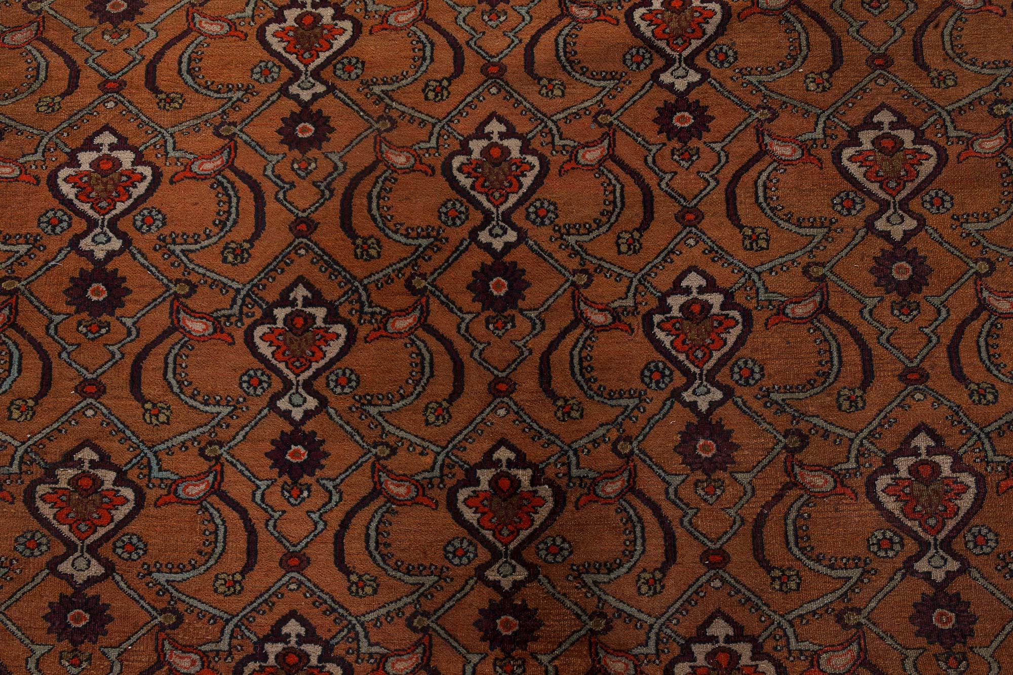 Mid-20th century Persian Meshad handmade wool rug
Size: 15'0