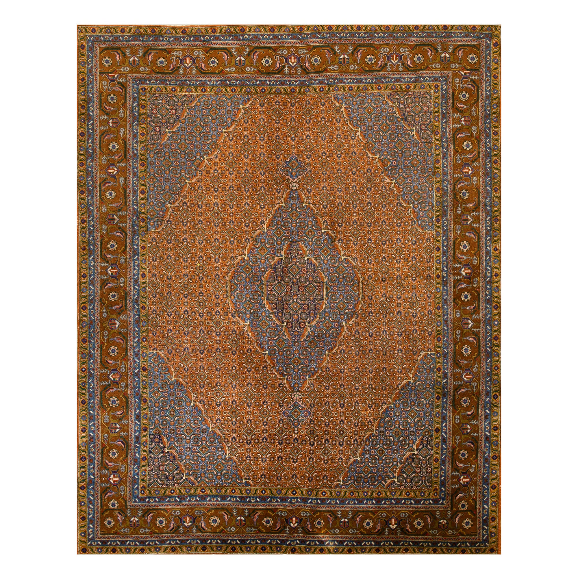 Mid 20th Century Persian Moud Carpet