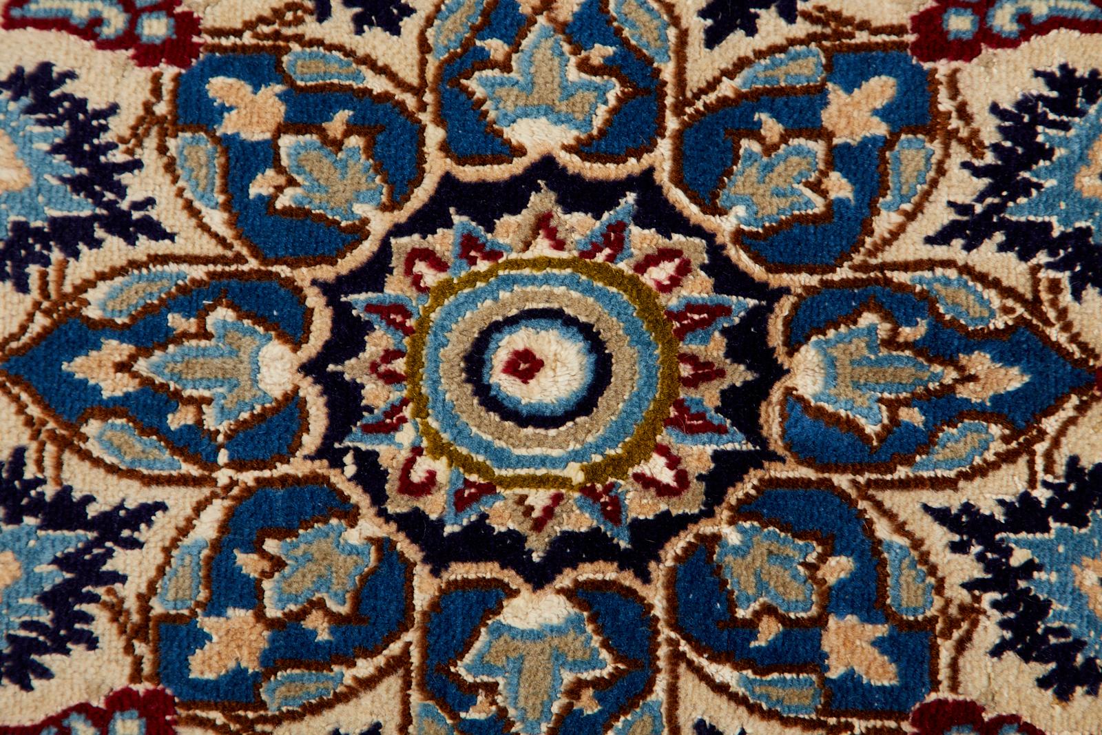 Late 20th Century Persian Nain Rug For Sale 6