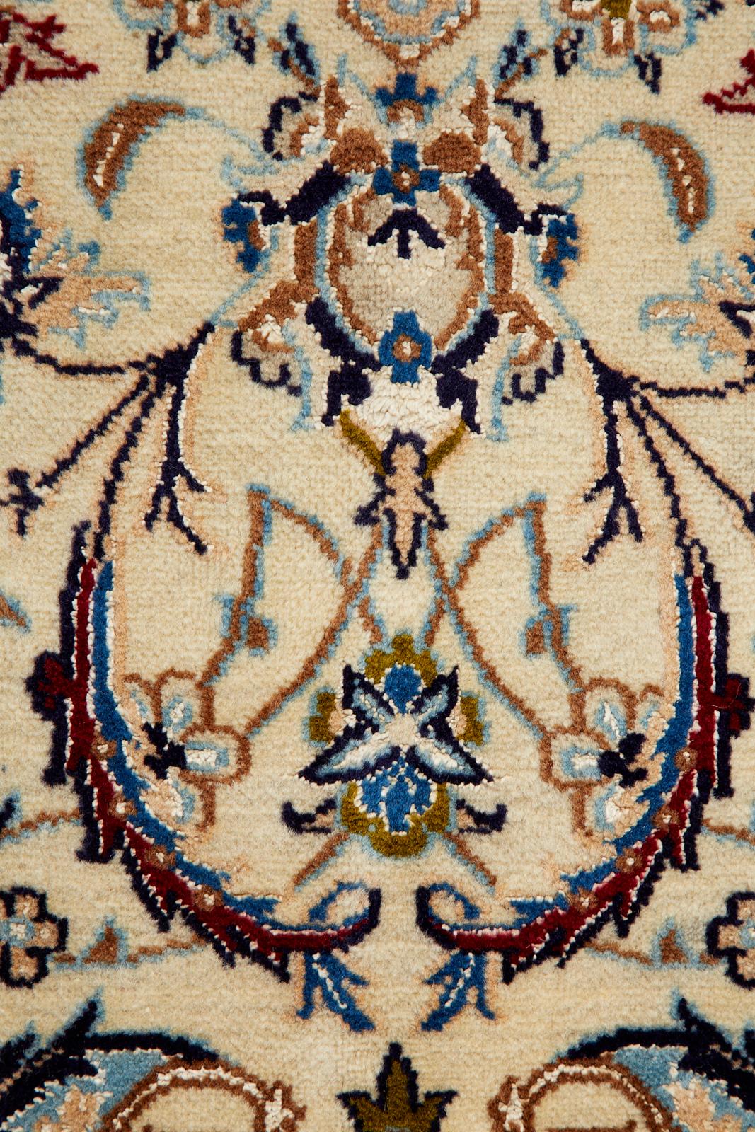 Late 20th Century Persian Nain Rug For Sale 7