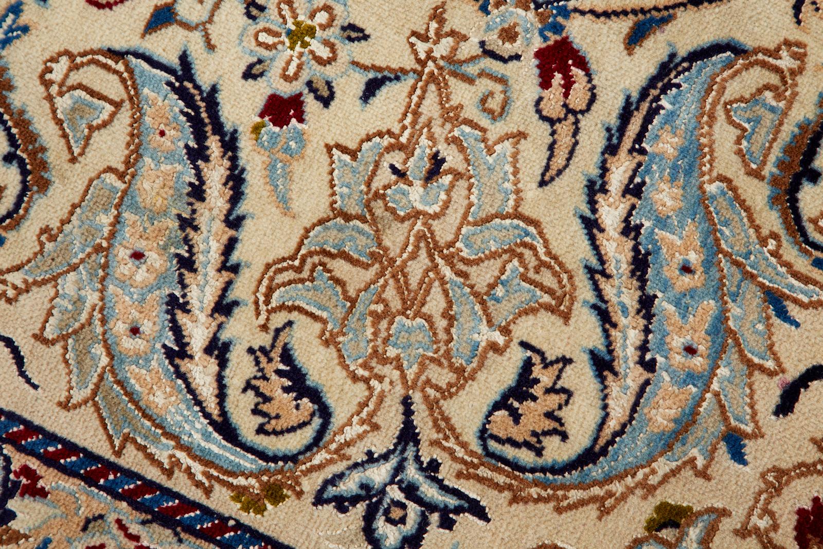 Late 20th Century Persian Nain Rug For Sale 9