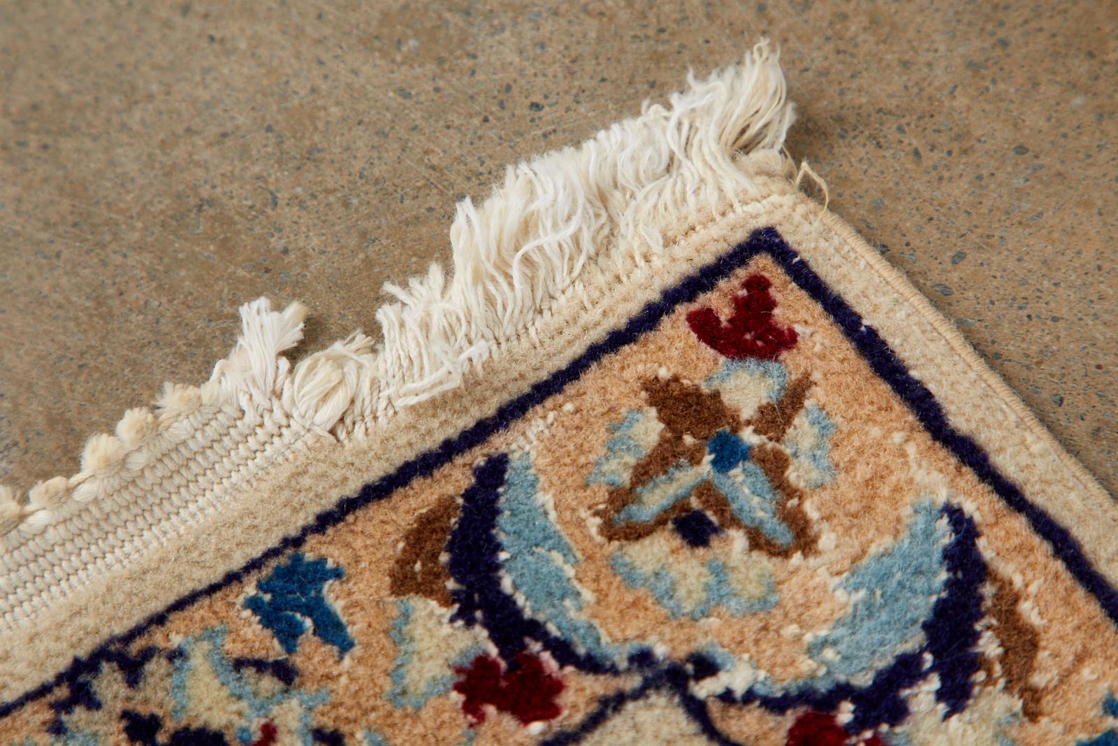 Late 20th Century Persian Nain Rug For Sale 10