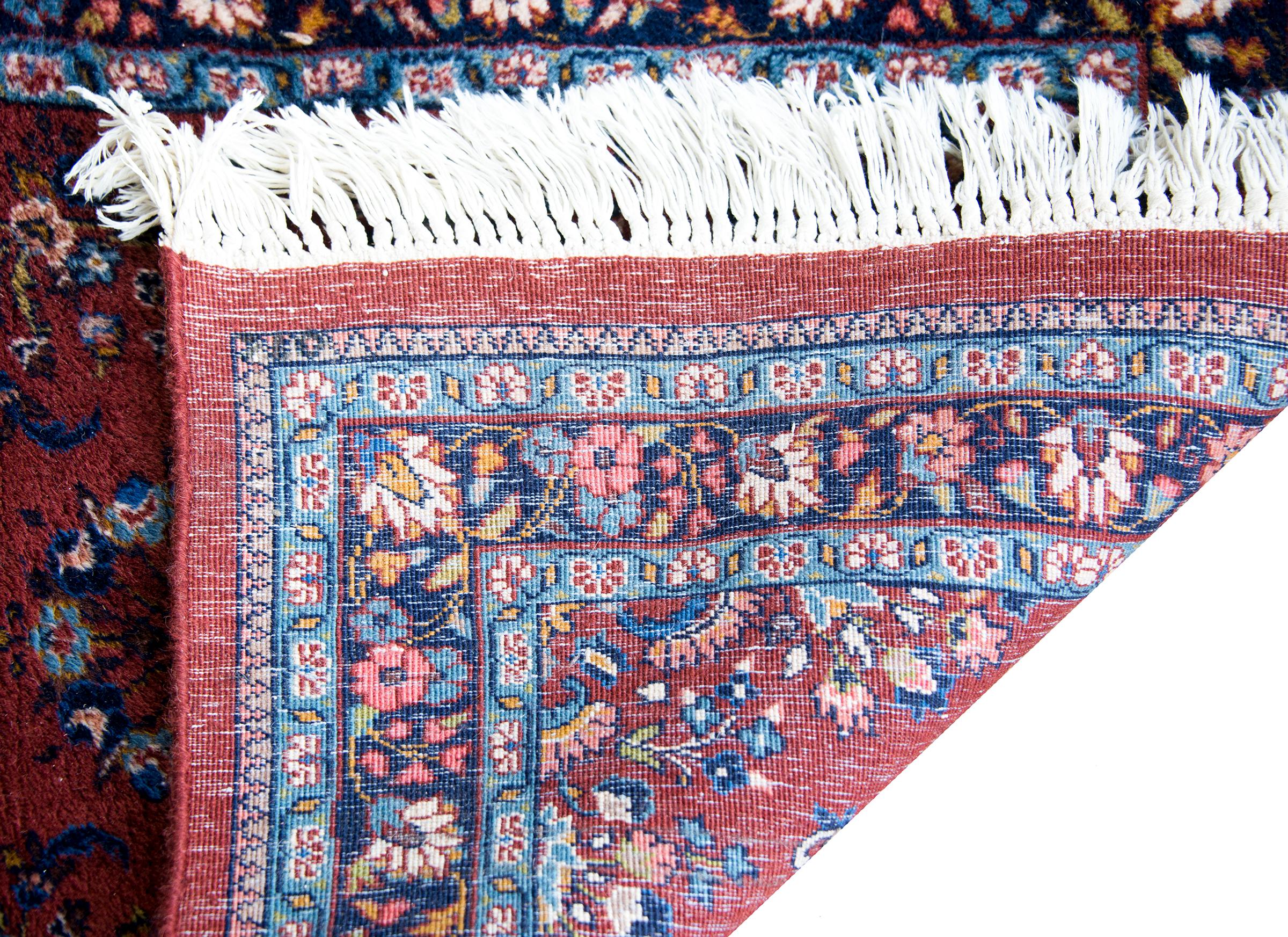 Persischer Sarouk-Läufer aus der Mitte des 20. im Angebot 7