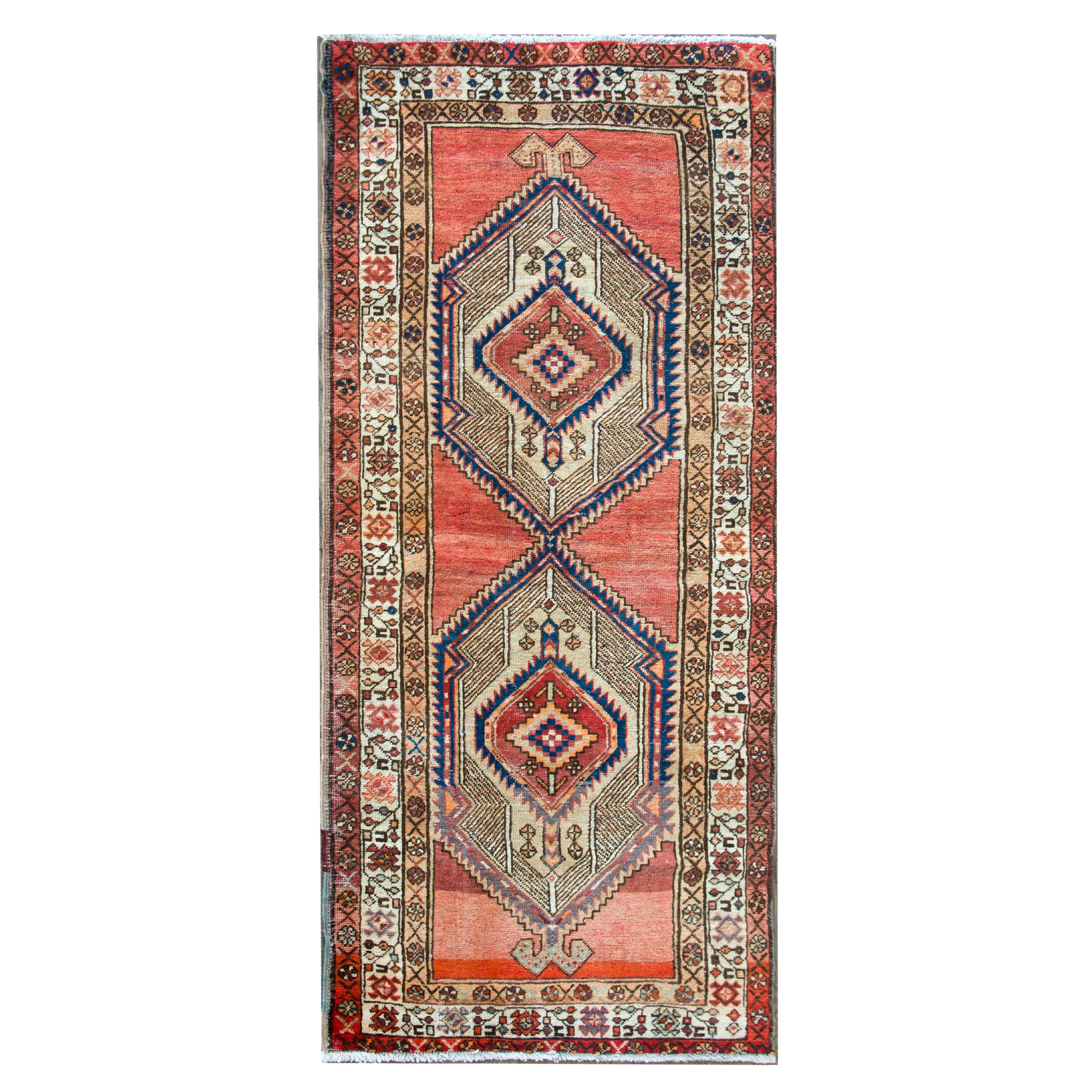 Mid-20th Century Persian Serab Rug For Sale