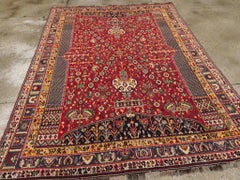 Mid-20th Century Persian Shiraz Accent Rug