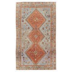 Mid-20th Century Persian Shiraz Accent Rug