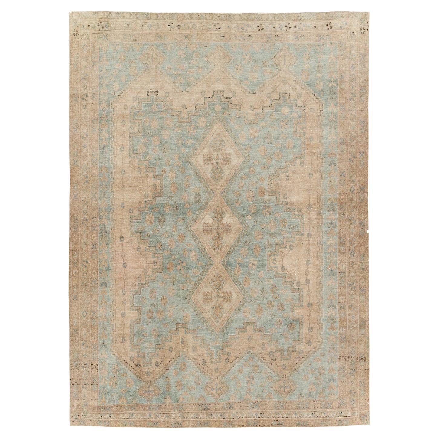 Mid-20th Century Persian Shiraz Accent Rug
