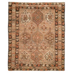 Mid-20th Century Persian Shiraz Throw Rug