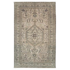 Mid-20th Century Persian Tabriz Accent Rug