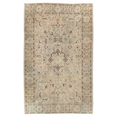 Mid-20th Century Persian Tabriz Accent Rug
