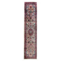 Persischer Tabriz-Läufer aus der Mitte des 20.