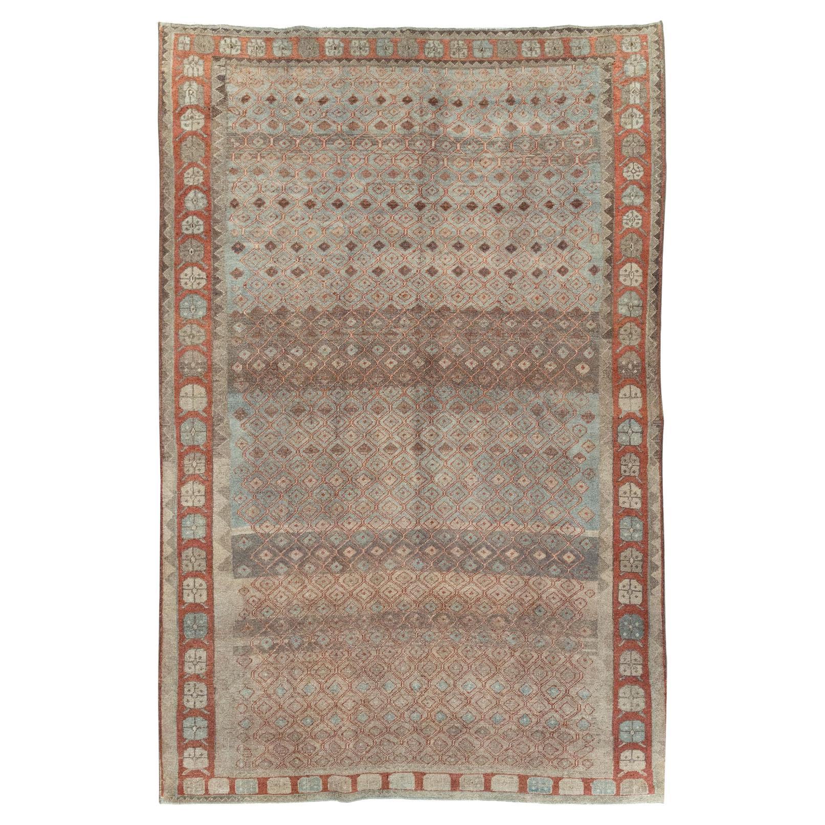 Mid-20th Century Persian Veece Accent Carpet