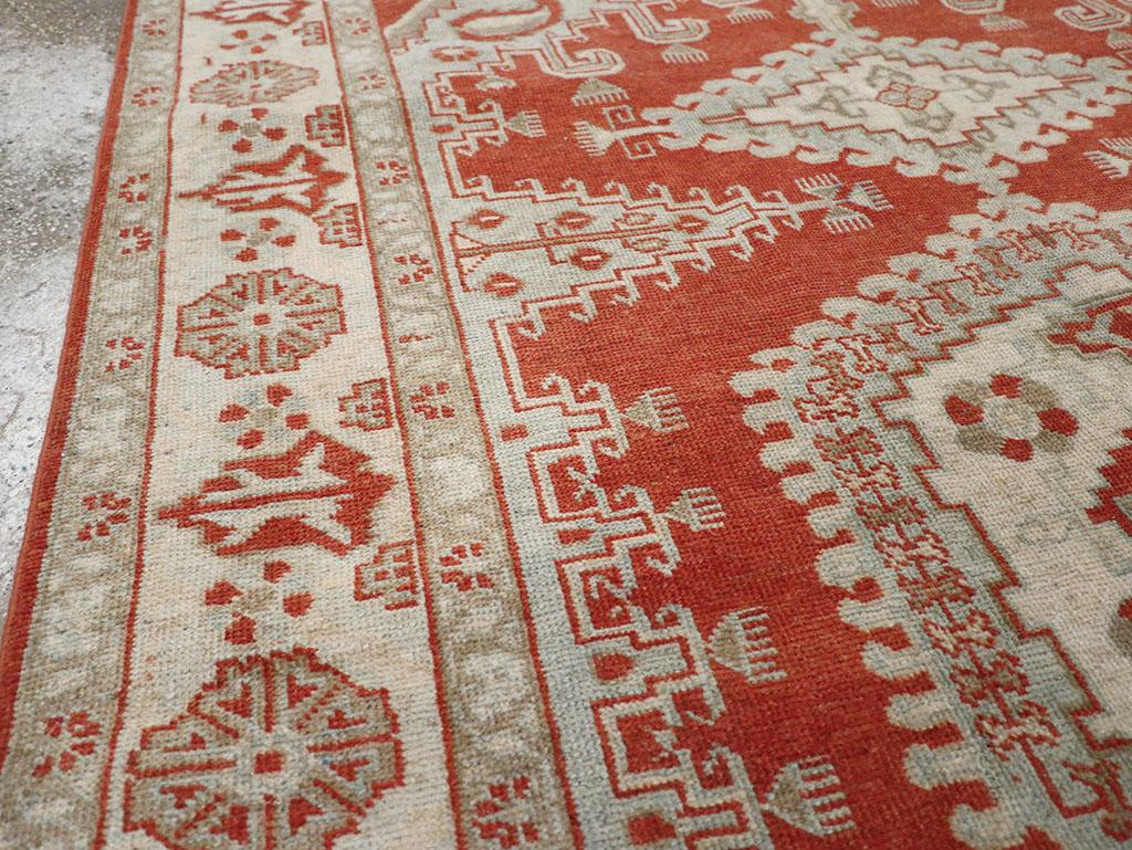 Tribal Mid-20th Century Persian Veece Accent Rug For Sale