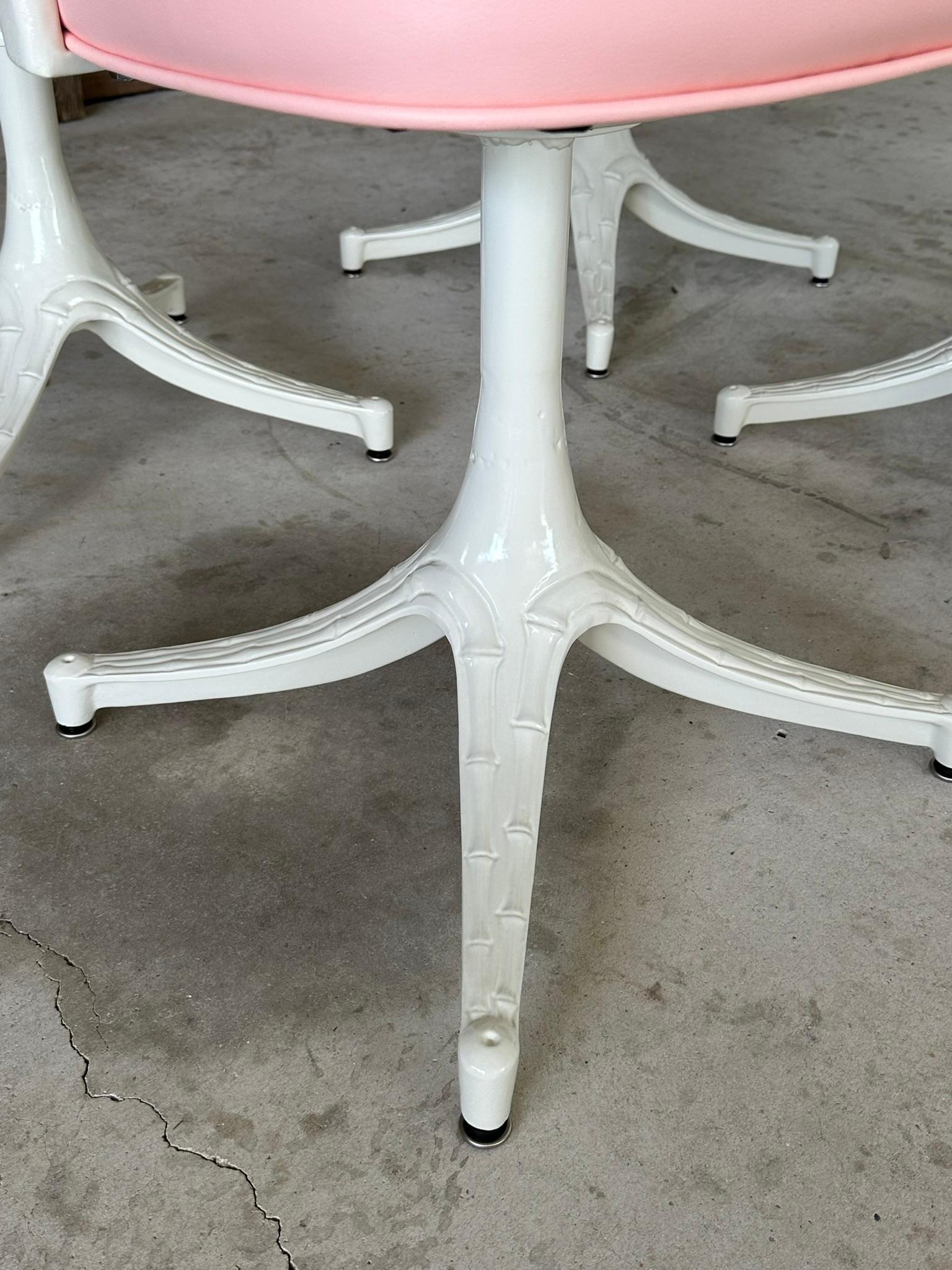 Mid-20th Century Phyllis Morris for Kessler Aluminum Powder Coated Custom Uphols 10