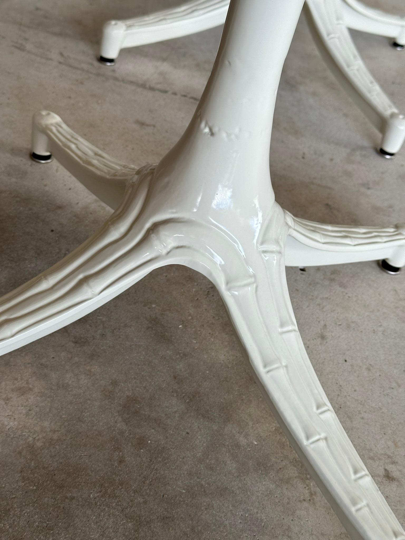 Mid-20th Century Phyllis Morris for Kessler Aluminum Powder Coated Custom Uphols 11