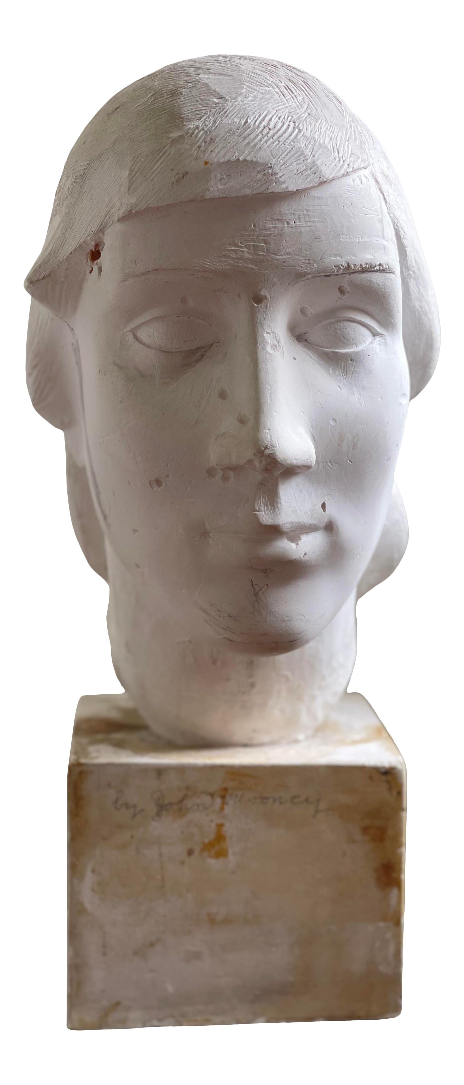 Mid 20th Century Plaster Bust For Sale 6