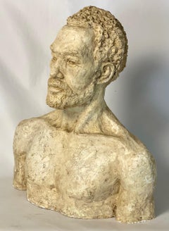 Mid-20th Century Plaster Bust
