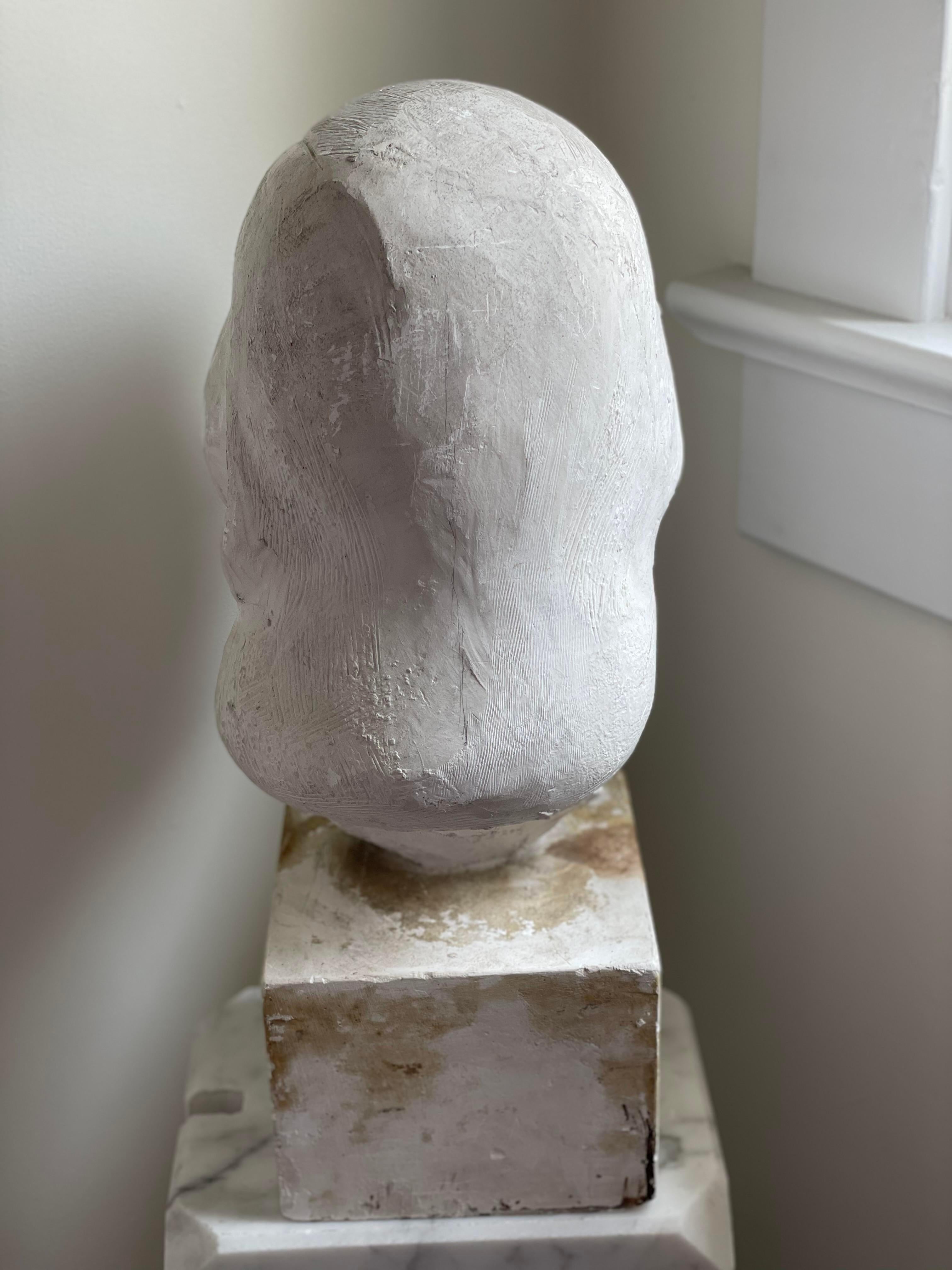 Mid 20th Century Plaster Bust For Sale 2