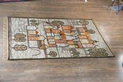 Mid-20th Century Polish Cepelia Rug